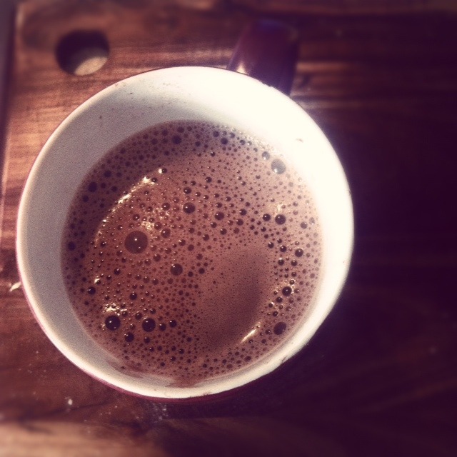 Soya hot chocolate. Better than all the other hot chocolates.