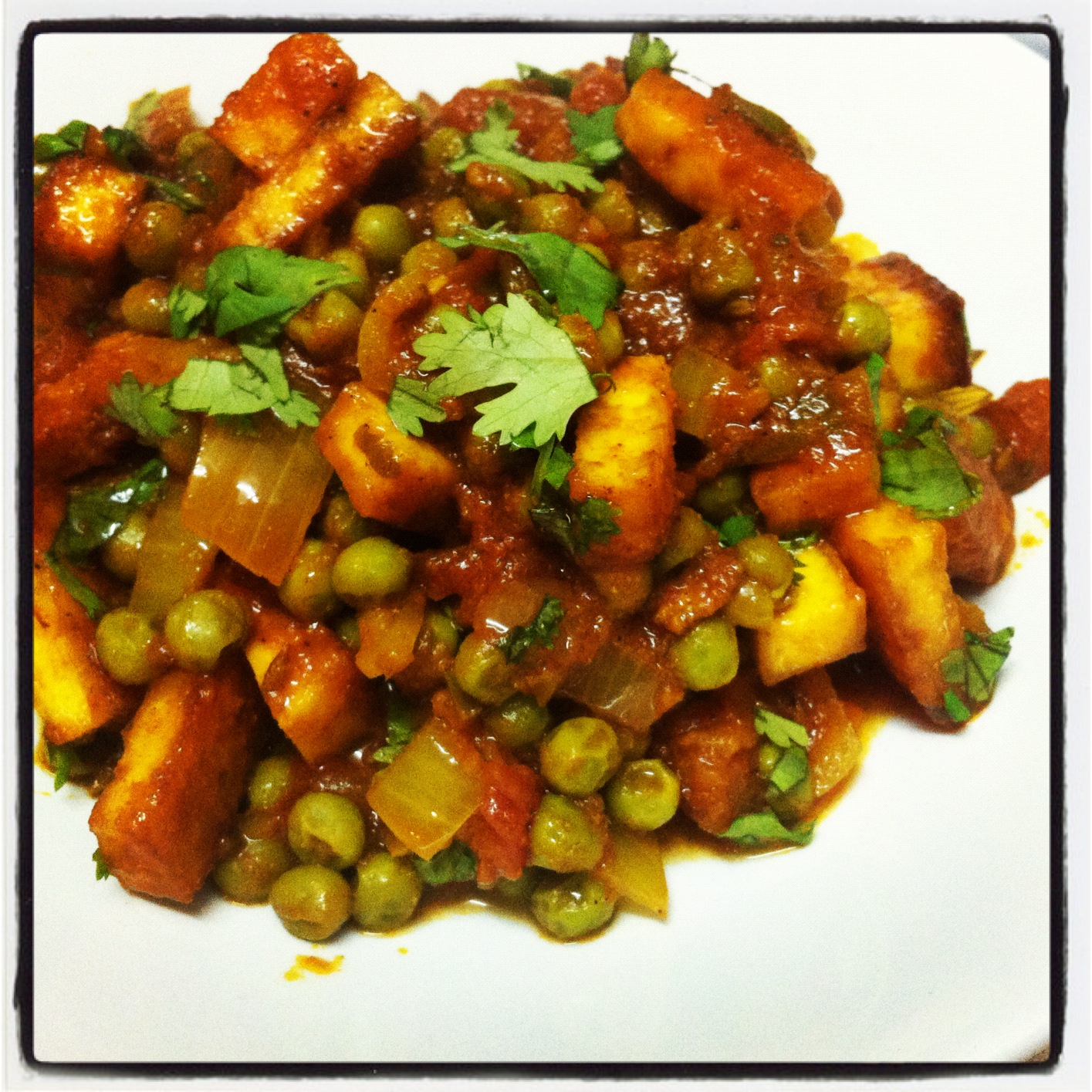 Muttar Paneer